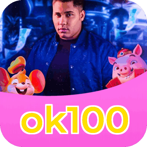 Plataforma ok100 mostrando interface moderna, jogos certificados e recursos de segurança licenciados